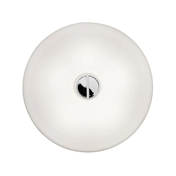 Flos Applique murale Button HL Verre opale blanc