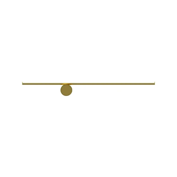 Flos Applique murale Coordinates W1 Laiton