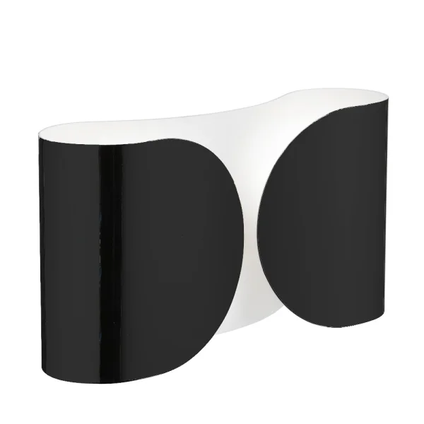 Flos Applique murale Foglio Noir brillant