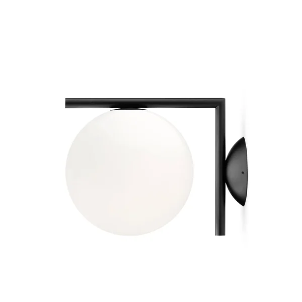 Flos Applique murale IC lights C/W1 Noir-opale