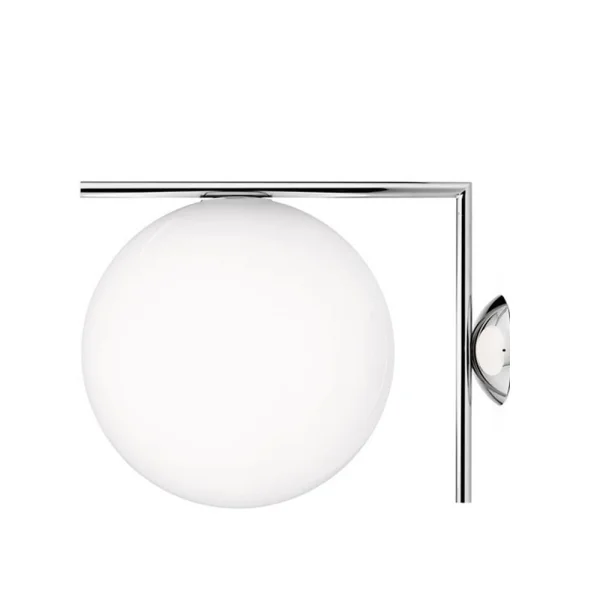 Flos Applique murale IC lights C/W2 Chrome-opale