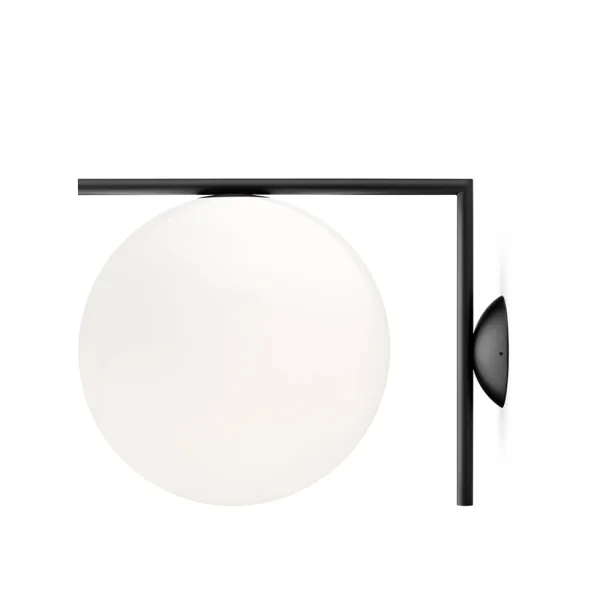 Flos Applique murale IC lights C/W2 Noir-opale