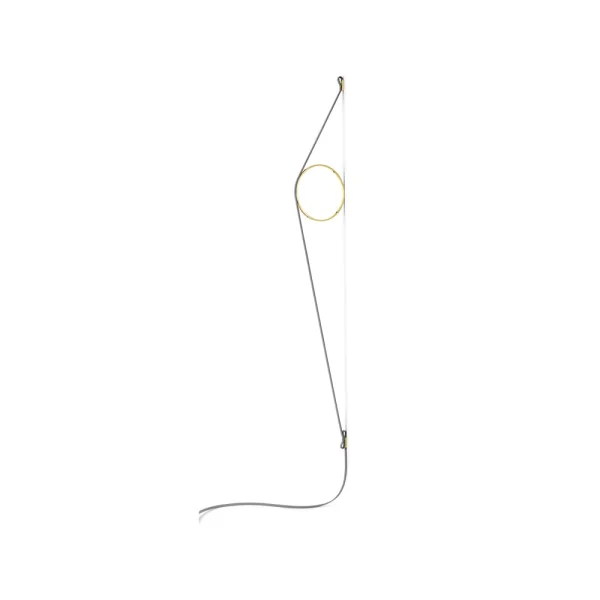 Flos Applique murale Wirering Gris-orangé