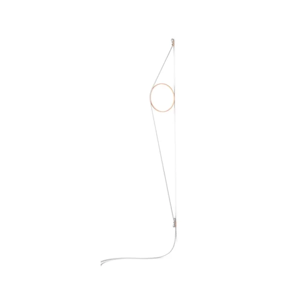 Flos Applique murale Wirering Rose-blanc