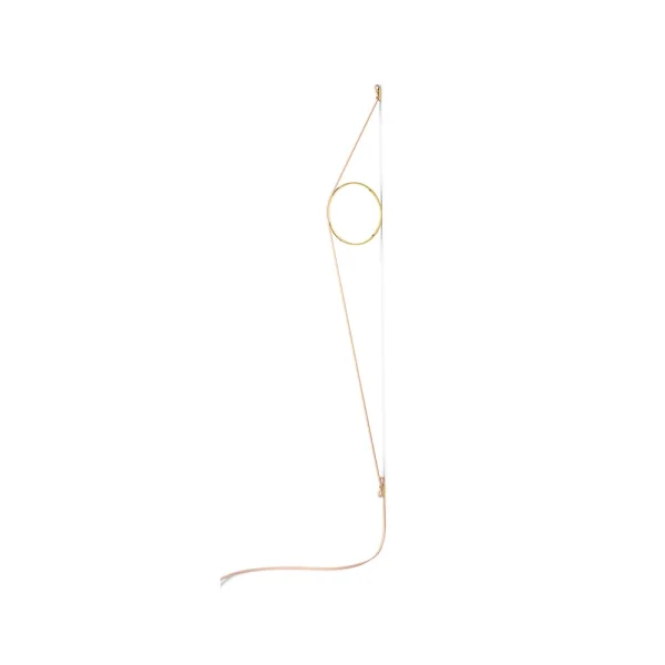 Flos Applique murale Wirering Rose-or
