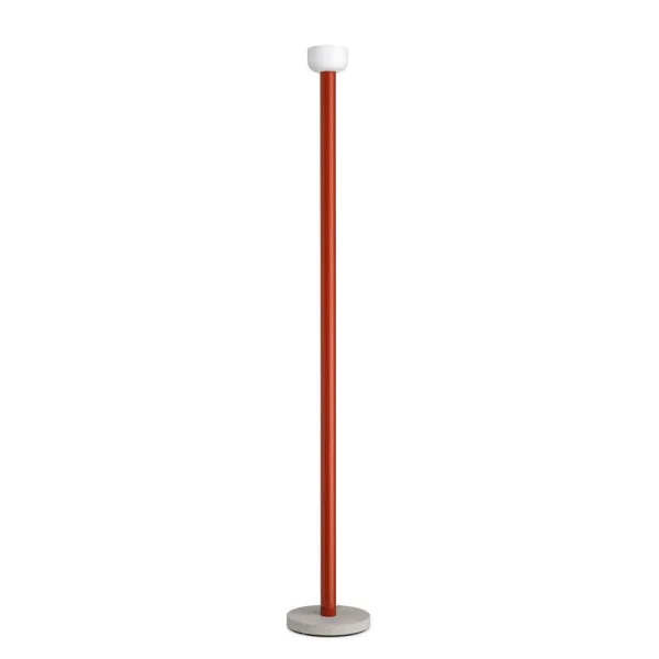 Flos - Bellhop Lampadaire Brick Red/White