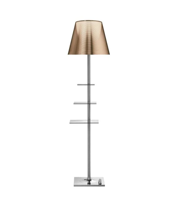 Flos - Bibliotheque National Lampadaire Aluminium Bronze