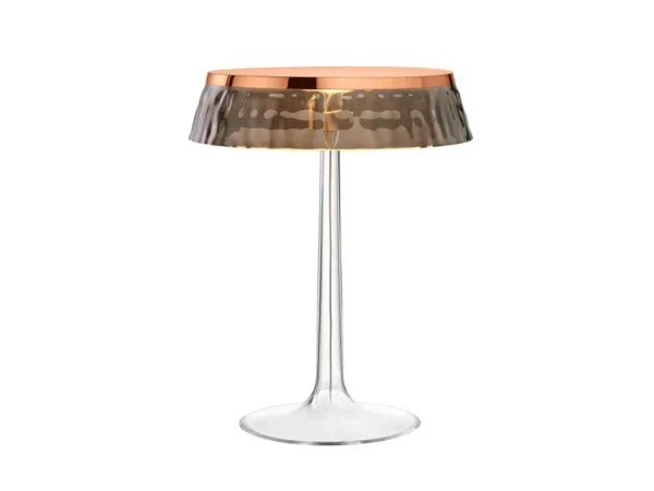 FLOS - Bon Jour T Lampe de Table Cuivre/Fumé