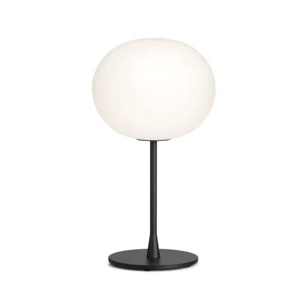 Flos - Glo-Ball T1 Lampe de Table Matt Black/Opal