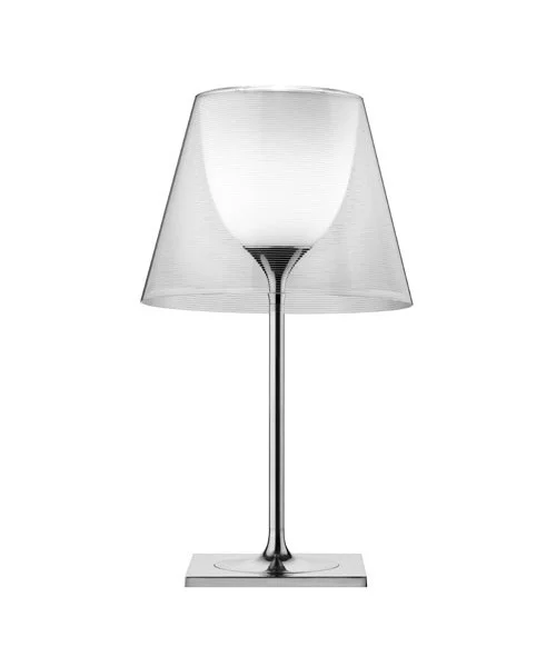 Flos - KTribe T1 Lampe de Table Verre Transparent