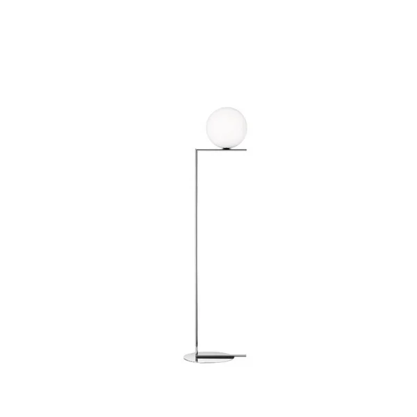 Flos Lampadaire IC lights F1 Chrom-Opale