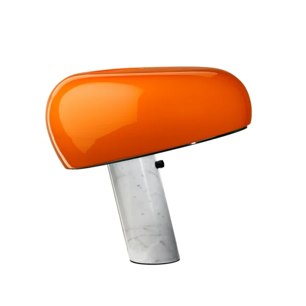 FLOS - lampe à poser Snoopy avec variateur d'intensité variable, orange