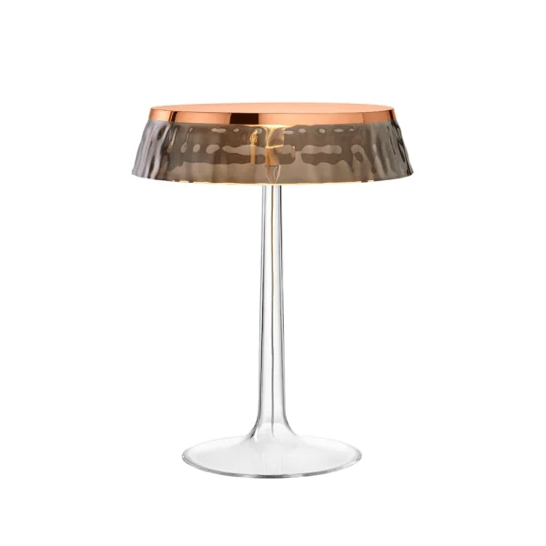 Flos Lampe de table Bon Jour T Copper-fumé abat-jour