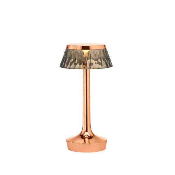 Flos Lampe de table Bon Jour Unplugged Copper-fumée