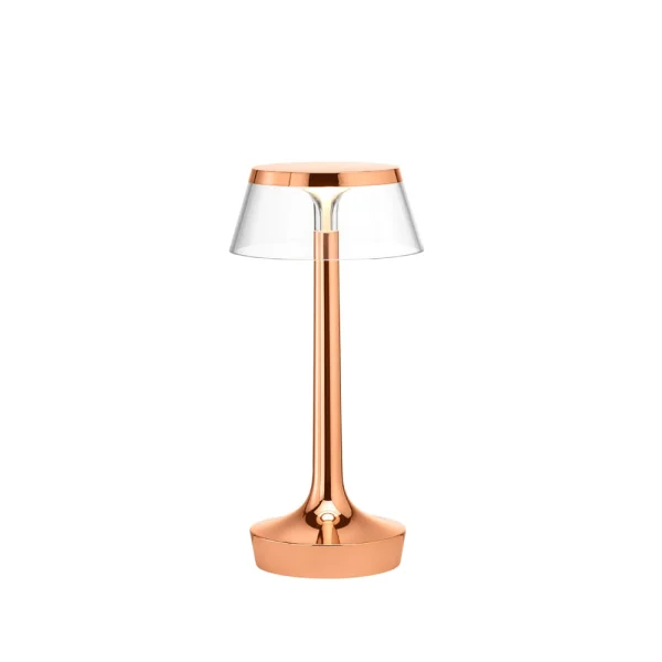 Flos Lampe de table Bon Jour Unplugged Copper-transparent