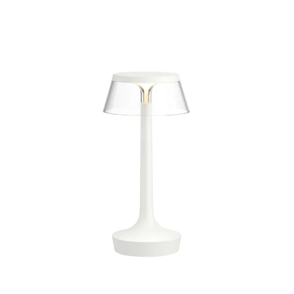 Flos Lampe de table Bon Jour Unplugged White-transparent