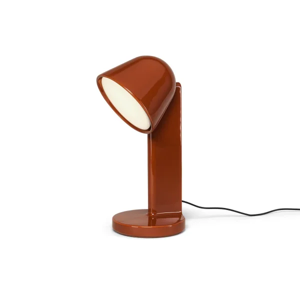 Flos Lampe de table Céramique Down Rust red
