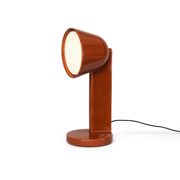 Flos Lampe de table Céramique Side Rust red