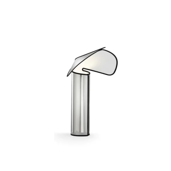 Flos Lampe de table Chiara T Aluminium-anthracite bordure