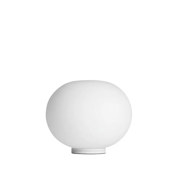 Flos Lampe de table Glo-ball B Zero Verre opale blanc