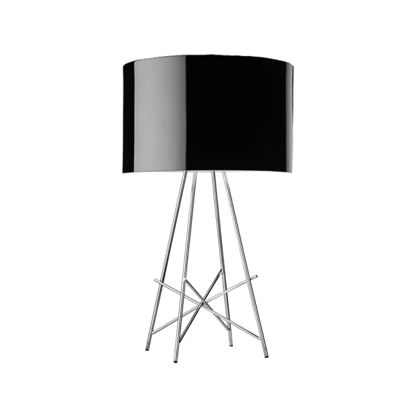 Flos Lampe de table Ray T Noir-chrome