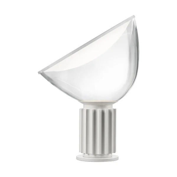 Flos Lampe de table Taccia LED 64,5 cm Blanc mat