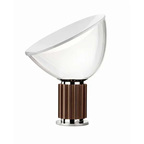 Flos Lampe de table Taccia LED 64,5 cm Bronze