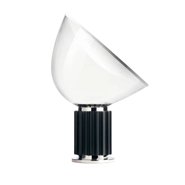 Flos Lampe de table Taccia PMMA Noir LED