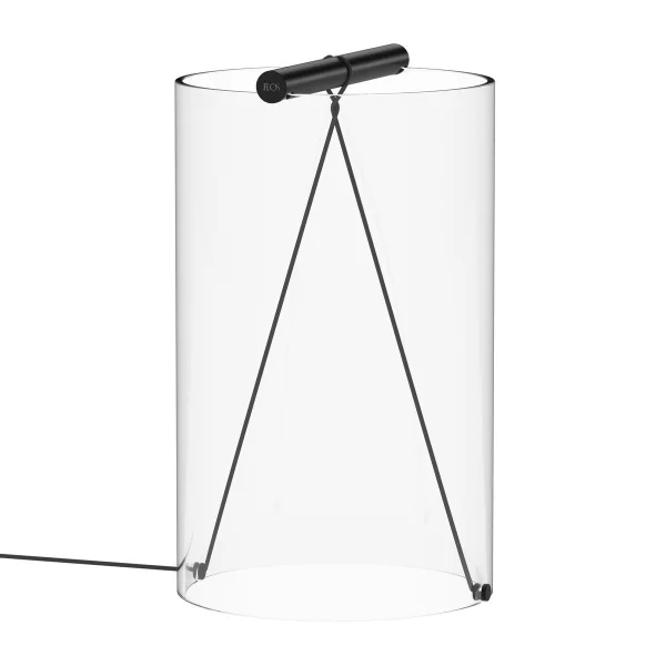 Flos Lampe de table To-Tie T2 Noir mat