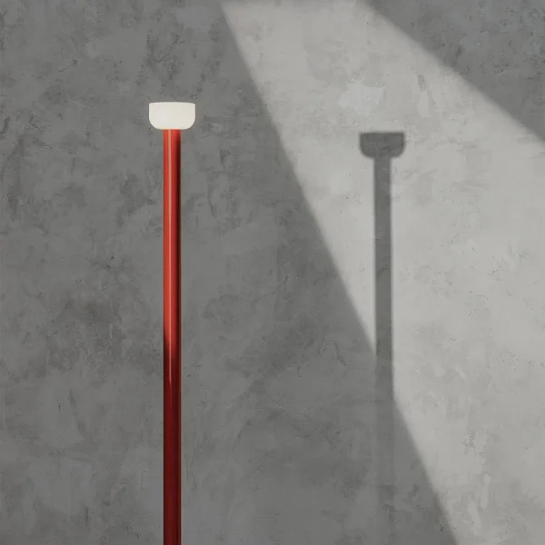 FLOS - Lampe sur pied Bellhop Brick Red/White