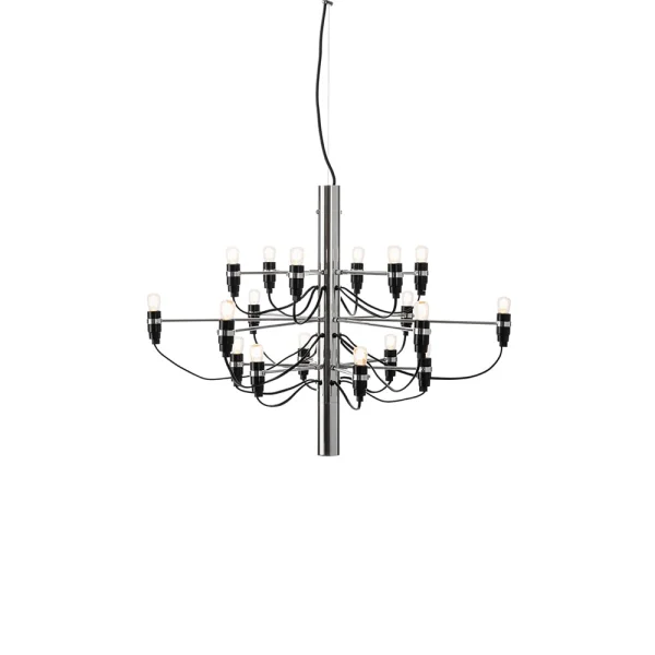 Flos Lustre 2097 Sarfatti Chrome 18 lampes
