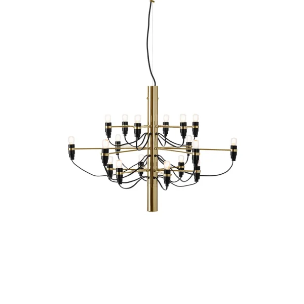 Flos Lustre 2097 Sarfatti LED Laiton 18 lampes