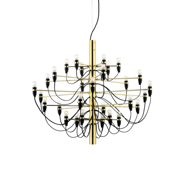 Flos Lustre 2097 Sarfatti LED Laiton 30 lampes