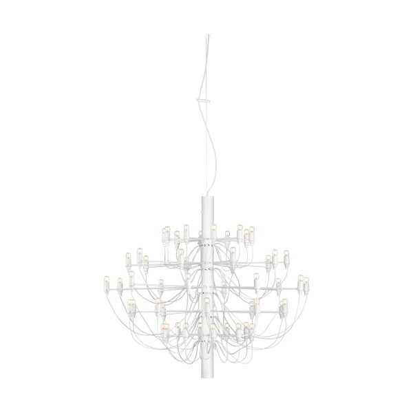 Flos Lustre 2097 Sarfatti LED Mat blanc 50 lampes