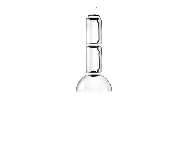 Flos - Noctambule S2 Suspension Low Cylinder & Bowl