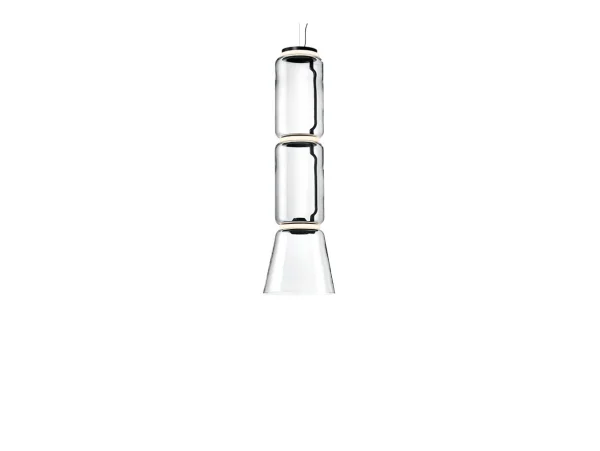 Flos - Noctambule S2 Suspension Low Cylinder & Cone