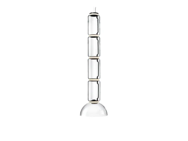 Flos - Noctambule S4 Suspension Low Cylinder & Bowl