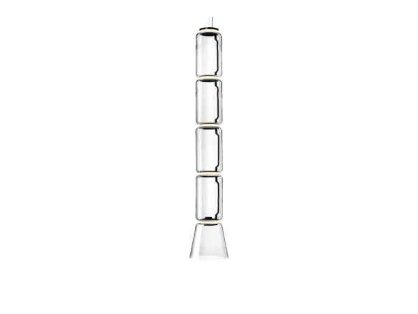 Flos - Noctambule S4 Suspension Low Cylinder & Cone