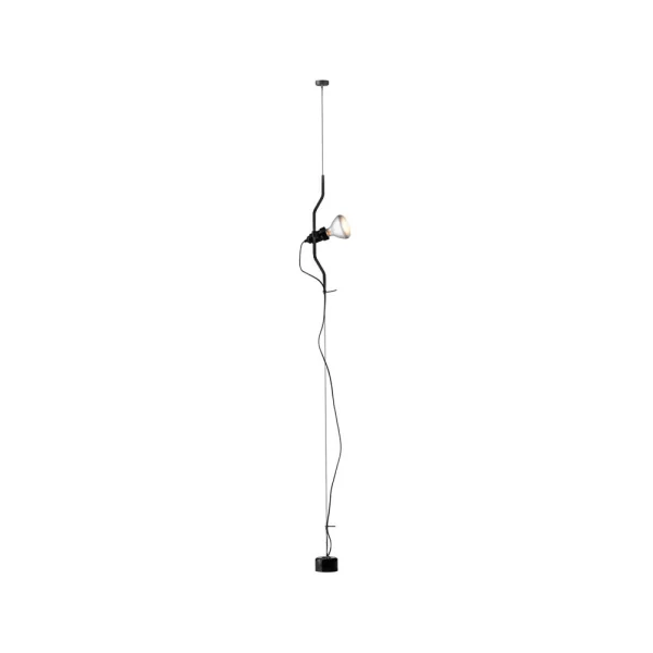 Flos Parentesi lampe sur pied et suspension Noir