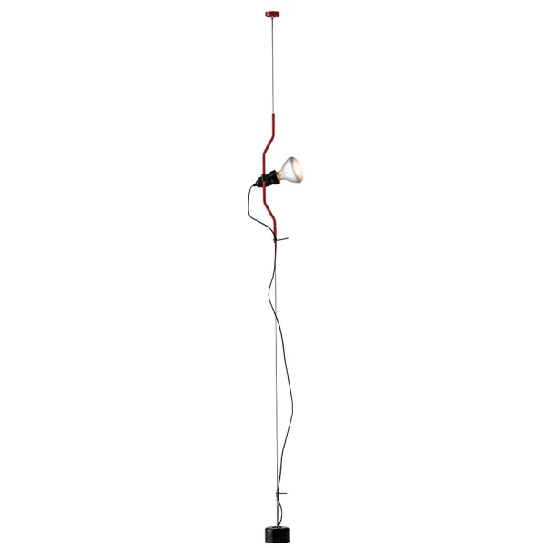 Flos - Parentesi Suspension Rouge sans Variateur