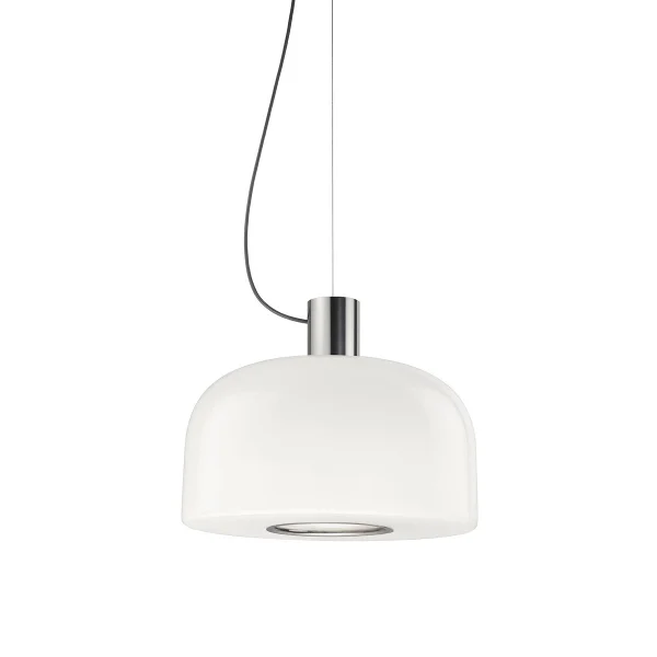 Flos Suspension Bellhop Glass S1 Bright aluminum