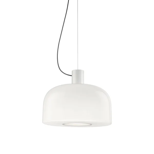 Flos Suspension Bellhop Glass S1 White