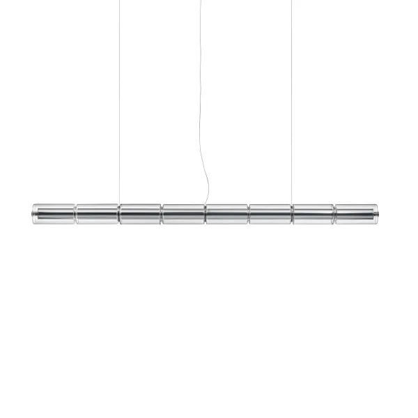 Flos Suspension Luce Cilindrica S1 165,6 cm Glass