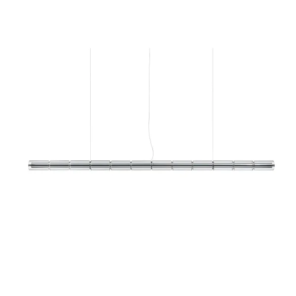 Flos Suspension Luce Cilindrica S3 248,8 cm Glass