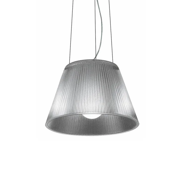 Flos Suspension Romeo Moon S1 Blanc-verre