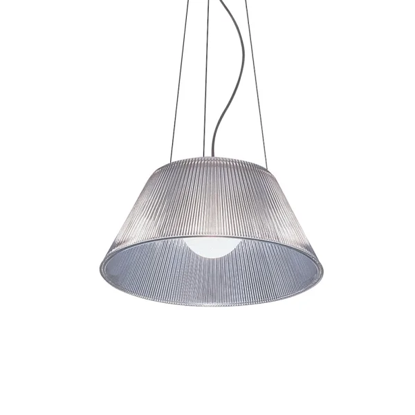 Flos Suspension Romeo Moon S2 Blanc-verre