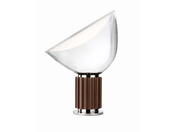 Flos - Taccia LED (Glas) Lampe de Table Bronze