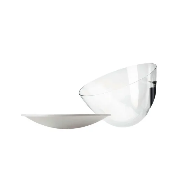 Flos - TACCIA SMALL VETRO/RIFL.BCO OPA/LUC