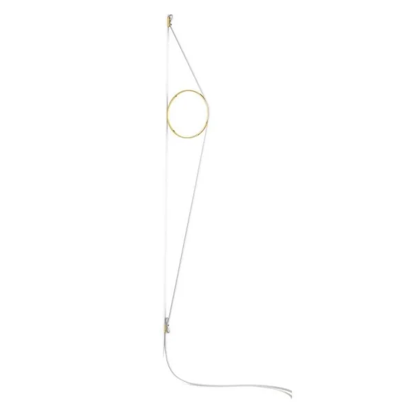 FLOS - Wirering Applique Murale Blanc/Or