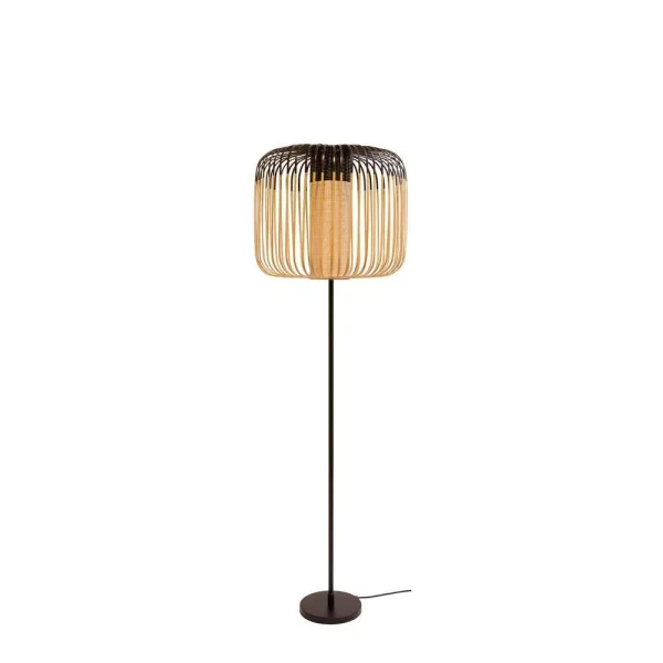 Forestier - Bamboo Lampadaire Black